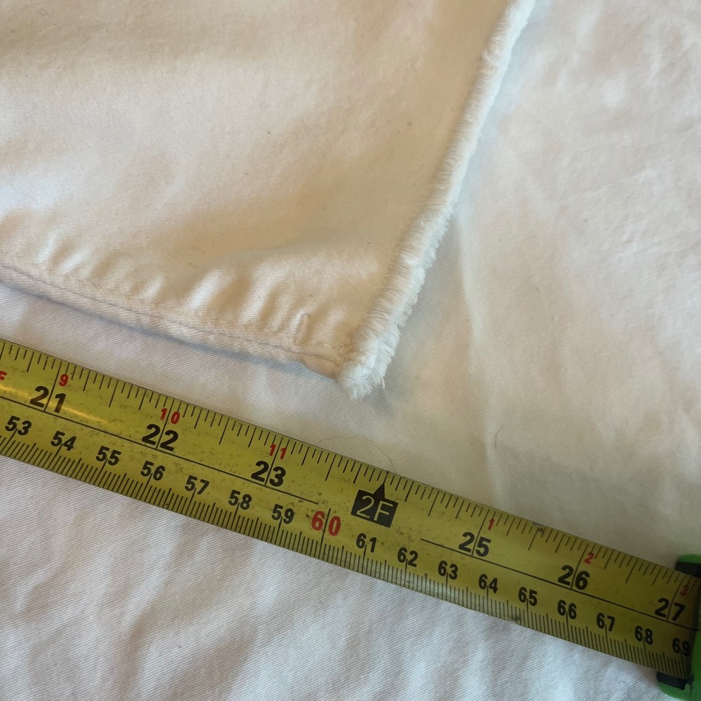 Simply Vera Wang Women's Denim Pull on Leggings White Medium Pockets EUC - Picture 5 of 5